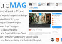 Metro Magazine Responsive WordPress Theme