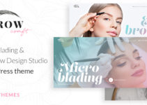 Microblading & Eyebrow Beauty Salon WordPress theme - Browcraft