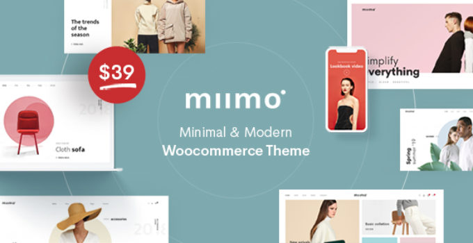 Miimo - Minimal Modern WooCommerce Theme