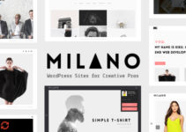 Milano | Creative Minimal Portfolio & Photography WordPress Theme