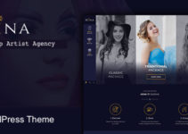 Mina - Salon & Makeup WordPress theme