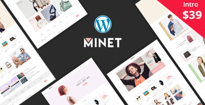 Minet - Minimalist eCommerce WordPress Theme