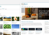 MiniBuzz - Minimalist Business WordPress Theme