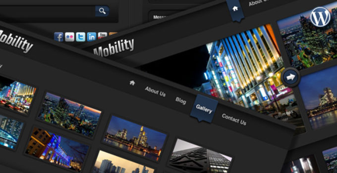 Mobility Wordpress Theme for Web and iPad