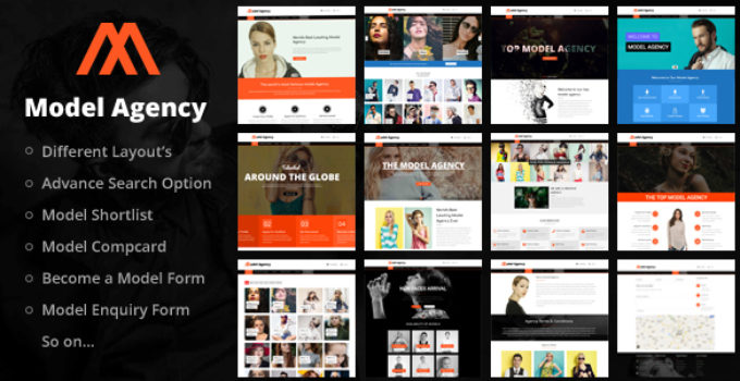 Models - Fashion Model Agency WordPress Theme