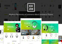 Modern Electronics eCommerce WordPress Woocommerce Theme - Exzo
