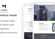 Modrox : Architecture And Interior WordPress Theme