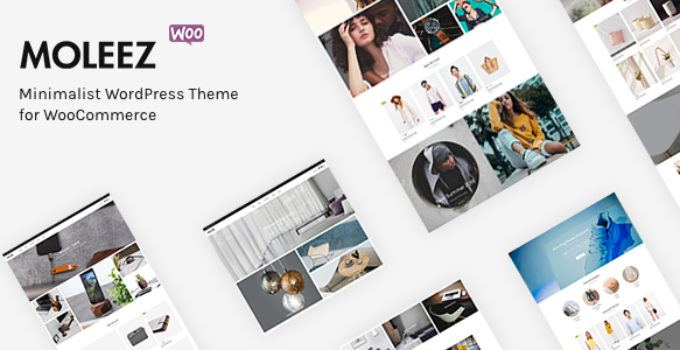 Moleez - Minimalist WordPress Theme for WooCommerce