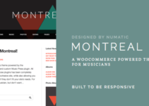 Montreal - WooCommerce Powered Music Theme