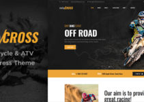 motoCROSS - Motorcycle & ATV WordPress Theme