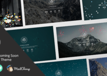 Mountain - Exclusive Coming Soon WordPress Theme