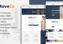 MoveCo - Logistics, Moving Company WordPress Theme