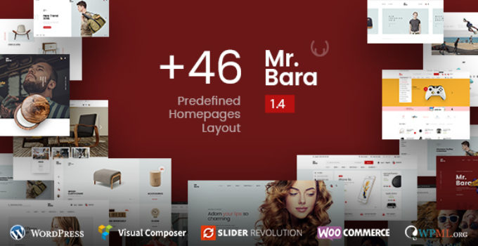 Mr.Bara - Responsive Multi-Purpose eCommerce WordPress Theme