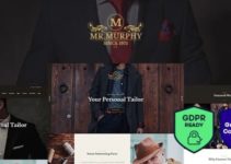 Mr. Murphy - Custom Tailoring WordPress Theme