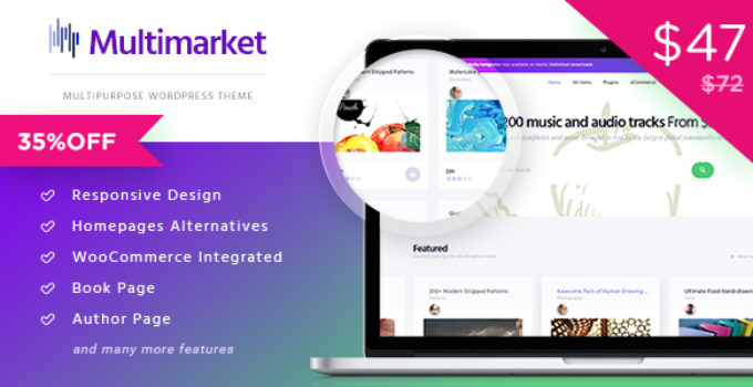 Multimarket - WooCommerce Marketplace Theme