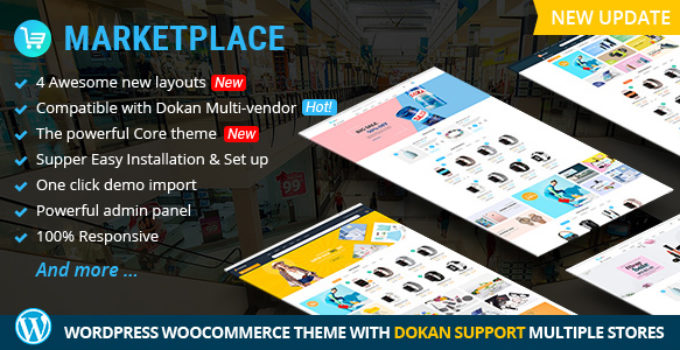 MultiStores - WordPress WooCommerce Theme Support Multiple Stores