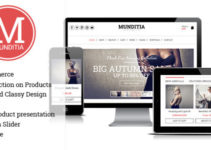 Munditia - Responsive Ecommerce WordPress Theme