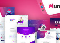 Munza - MultiPurpose Isometric WordPress Theme