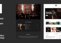 Musart - Music Label and Artists WordPress Theme