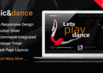 Music & Dance WordPress Theme