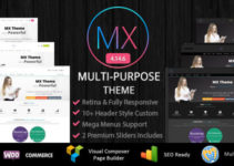 MX - Responsive Multi-Purpose WordPress Theme
