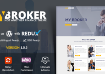 My Broker - Consulting Business and Finance WordPress Theme