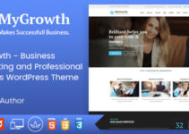 My Growth - Business Consulting and Professional Services WordPress Theme