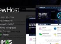 Newhost Hosting Wordpress Theme with WHMCS