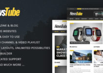 NewsTube - Magazine Blog & Video