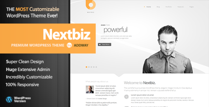 Nextbiz - Responsive Multi-Purpose WordPress Theme
