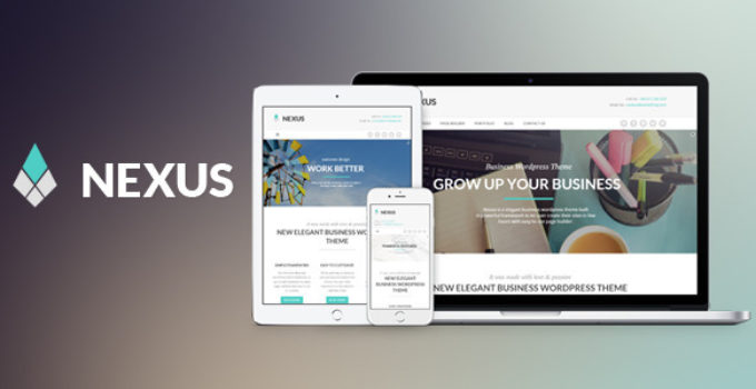 Nexus - Elegant Business WordPress Theme