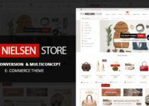 Nielsen - E-commerce WordPress Theme