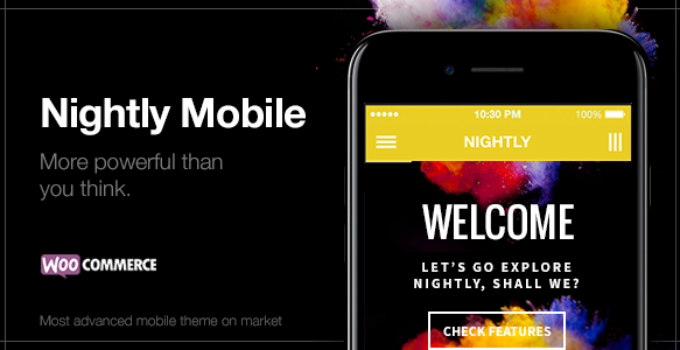 Nightly Mobile | The Ultimate Mobile Theme (33 different styles)