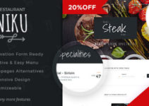 Niku - Restaurant & Food Menus WooCommerce Theme