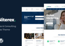Niterex Business & Finance WordPress Theme