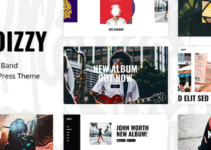 Noizzy - Music Band WordPress Theme