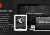 North - One Page Parallax WordPress Theme