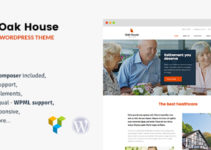 Oak House - Senior Care, Retirement, Rehabilitation WordPress Theme