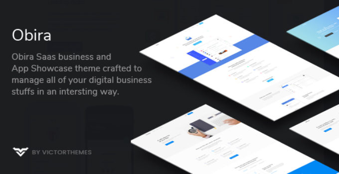 Obira - SaaS Business & App Showcase WordPress Theme