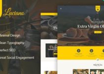 Olive Oil and Vinegars Production WordPress Theme