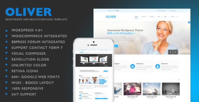 Oliver - Responsive Multipurpose Wordpress Theme