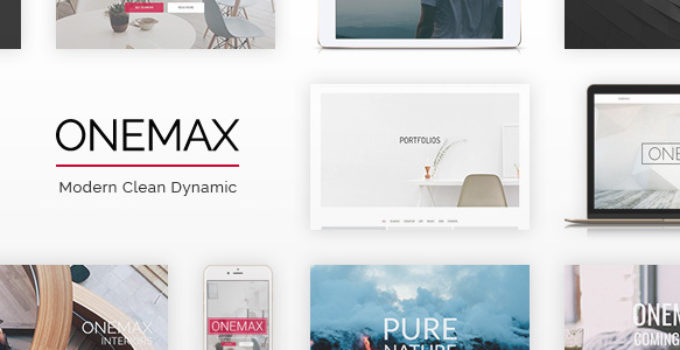 OneMax | Responsive Multi-Purpose WordPress Theme