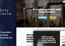 Only Cause - Charity & Foundation WordPress Theme