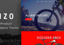 Onzo - Single Product & Bike Shop eCommerce Theme