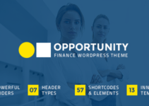 Opportunity - Finance Business Theme