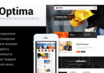 Optima | A Powerful Industrial WordPress Theme