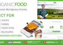 Organic Food | Ecology & Environmental, Store & Bakery WooCommerce, Responsive WordPress Theme