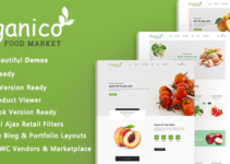 Organico - Organic Farm and Healthy Food WooCommerce WordPress Theme