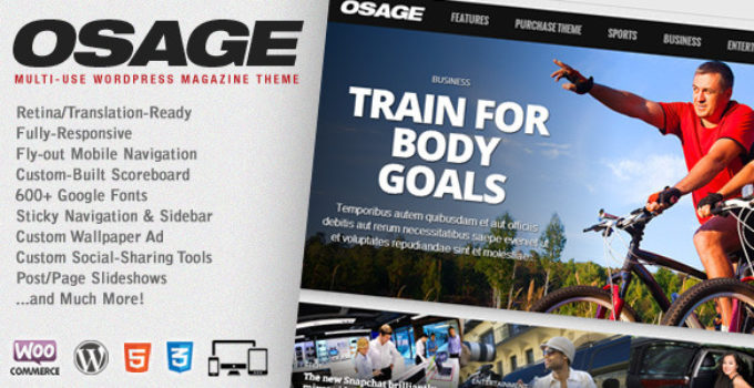 Osage - Multi-Use WordPress Magazine Theme