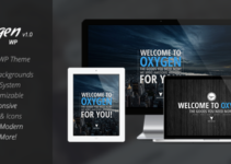 Oxygen - One Page Parallax WordPress Theme
